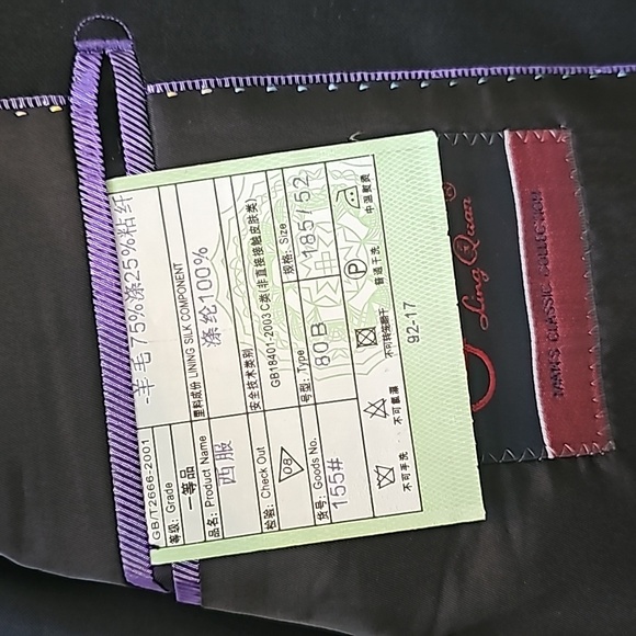 New man' coat, Mandarin collar - Picture 6 of 7